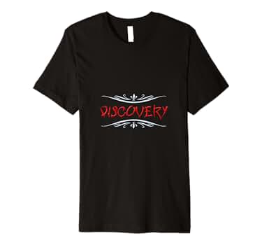 Amazon.com: DISCOVERY T-shirt : Clothing, Shoes & Jewelry